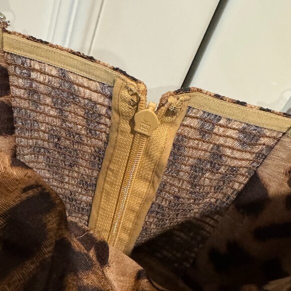 Zimmermann leopard print crystal strap Maxi dress Size 0 - Picture 8 of 15